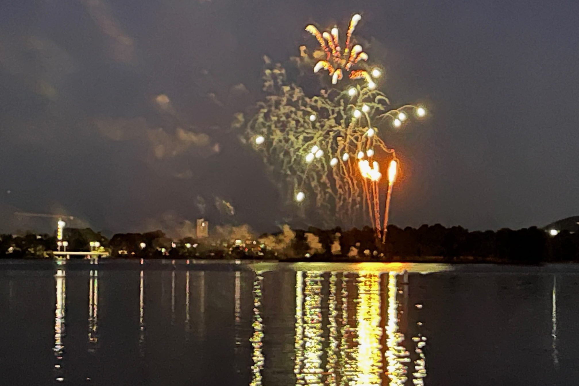 midnight nye fireworks cruise canberra