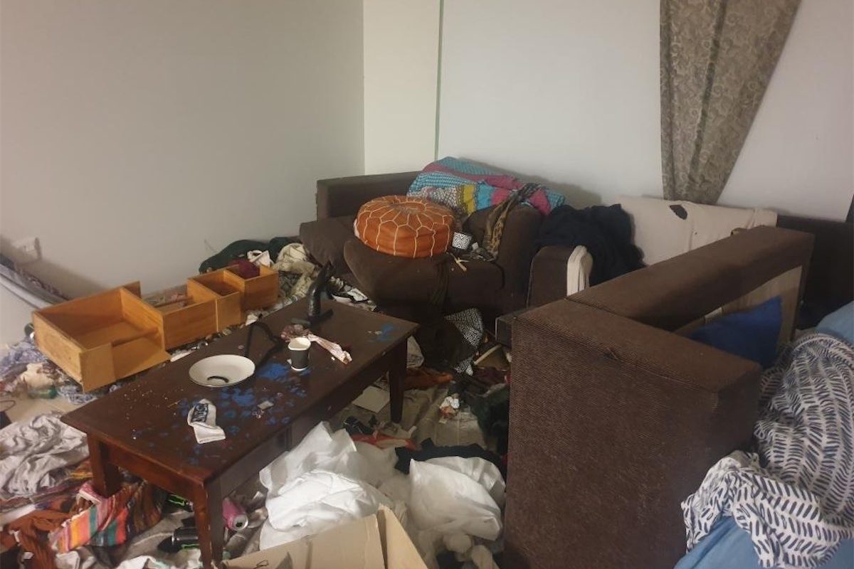 ‘Disgusting’: the tenants who live in fear of trashed unit