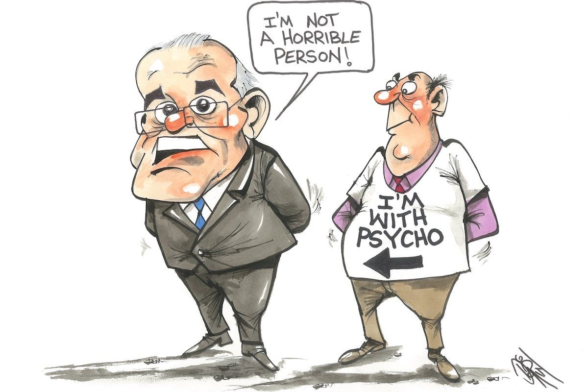 Morrison a ‘psycho’ – now who would have said that?
