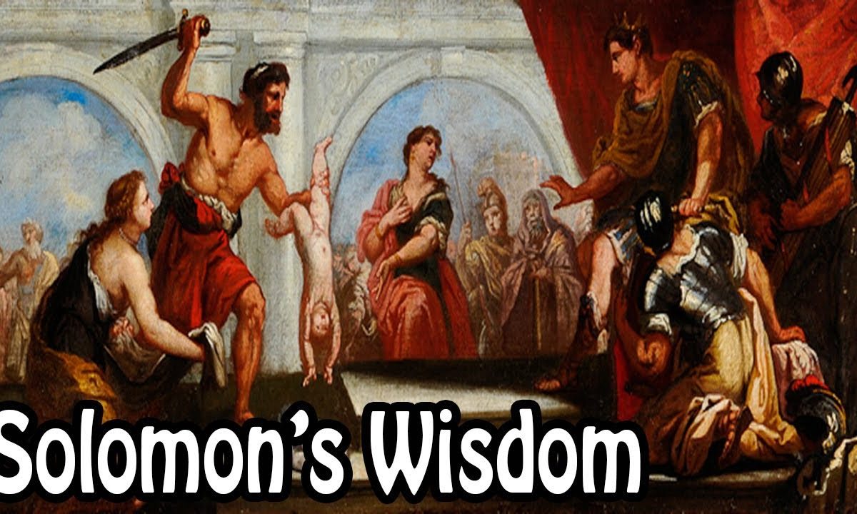 Morrison draws on Solomon’s wisdom