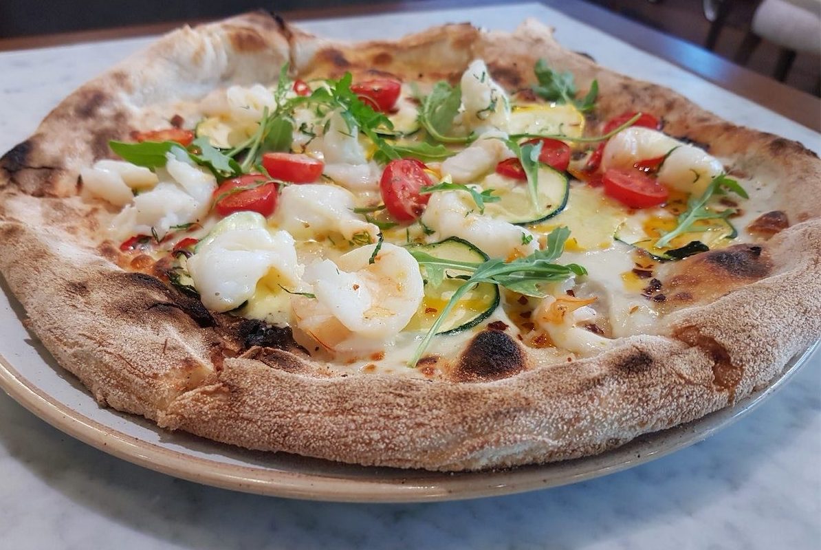 King Prawn pizza steals the show