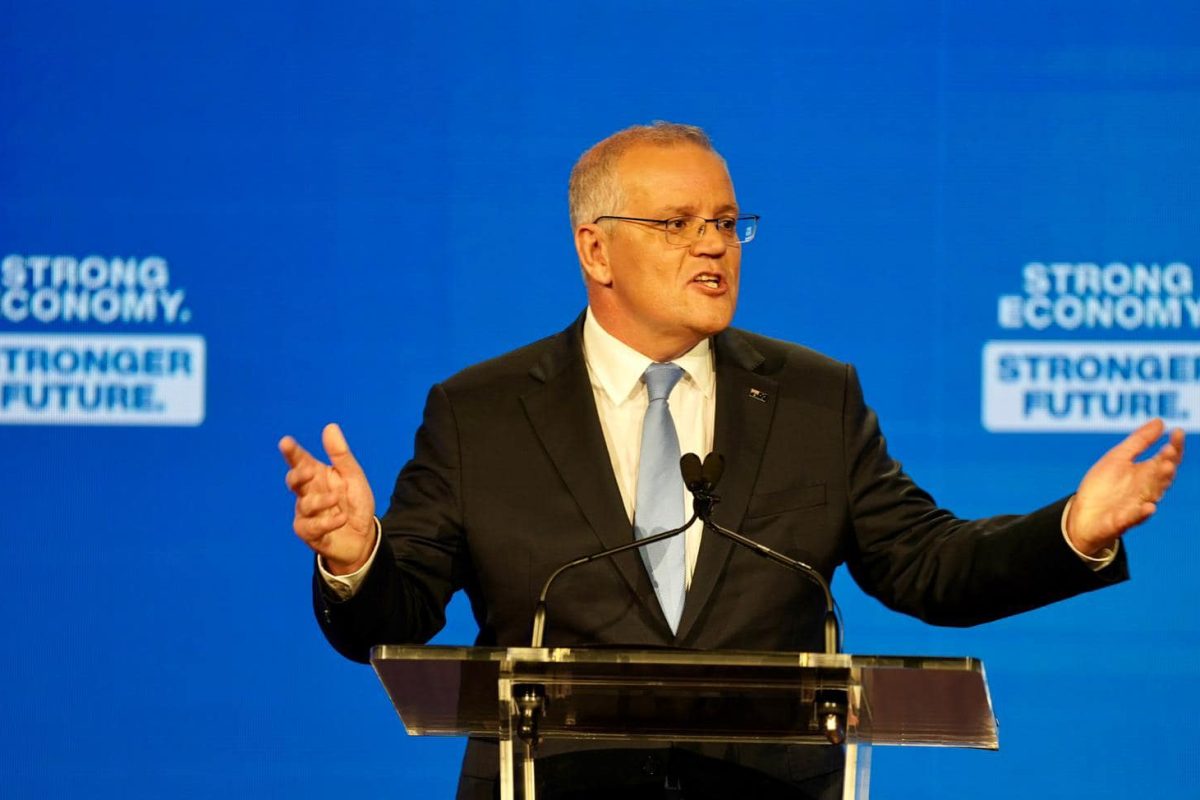 Morrison tells Liberal launch ‘I’m just warming up’