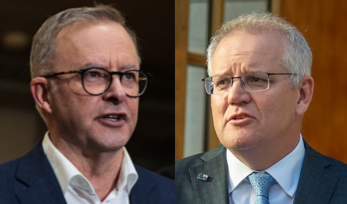 Albanese and Morrison get caught on wages and gender