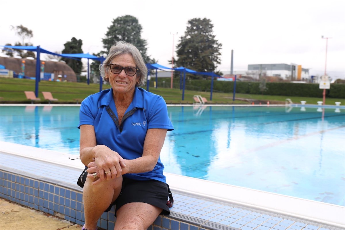 Julie pulls the plug on her lifesaving years at the pool