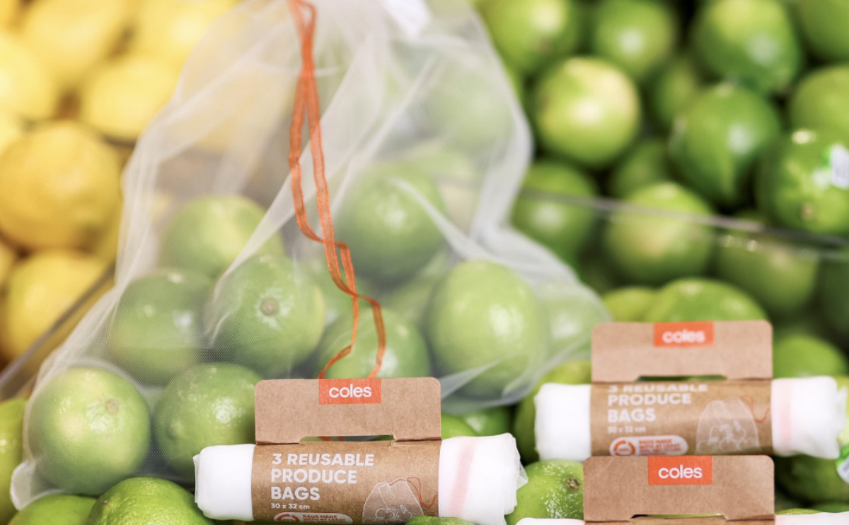 Coles to ban fruit and veggie plastic bags 