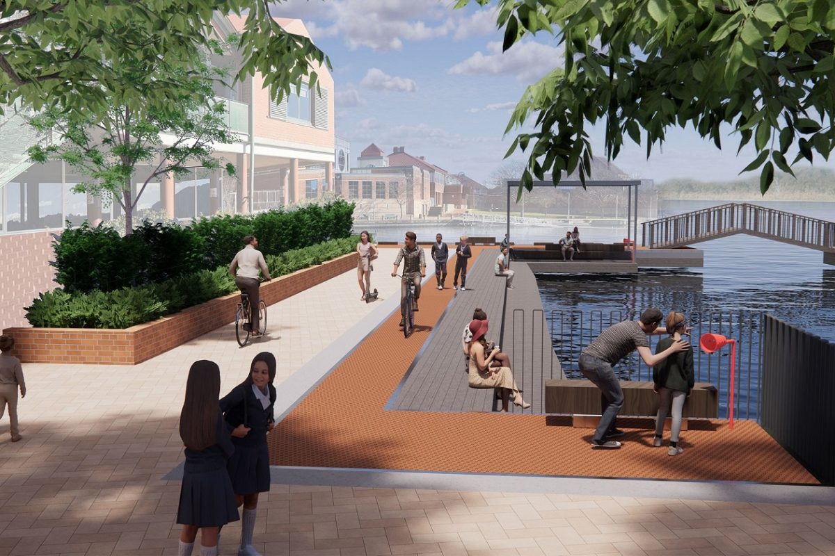 Designs released for Tuggeranong foreshore upgrades