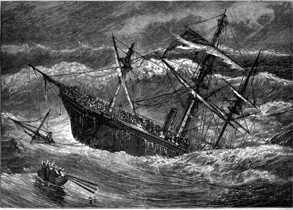 Sinking disaster draws an important line in history