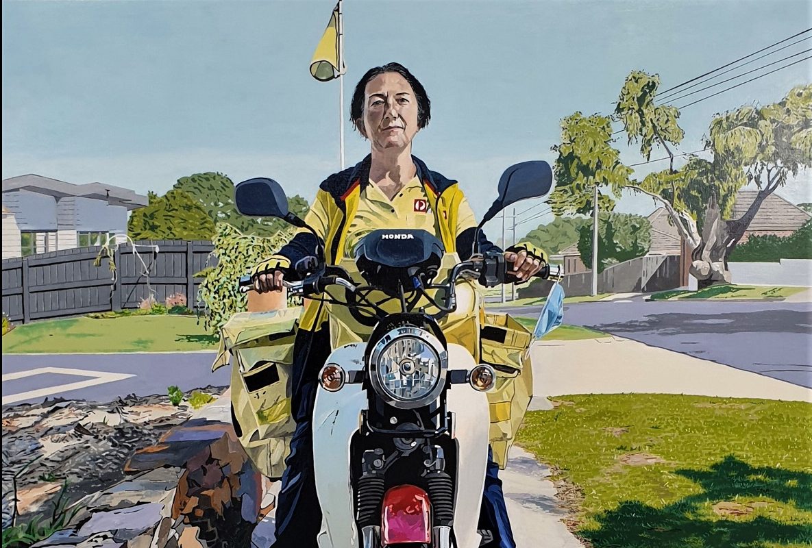 Postie delivers painter a people’s choice prize