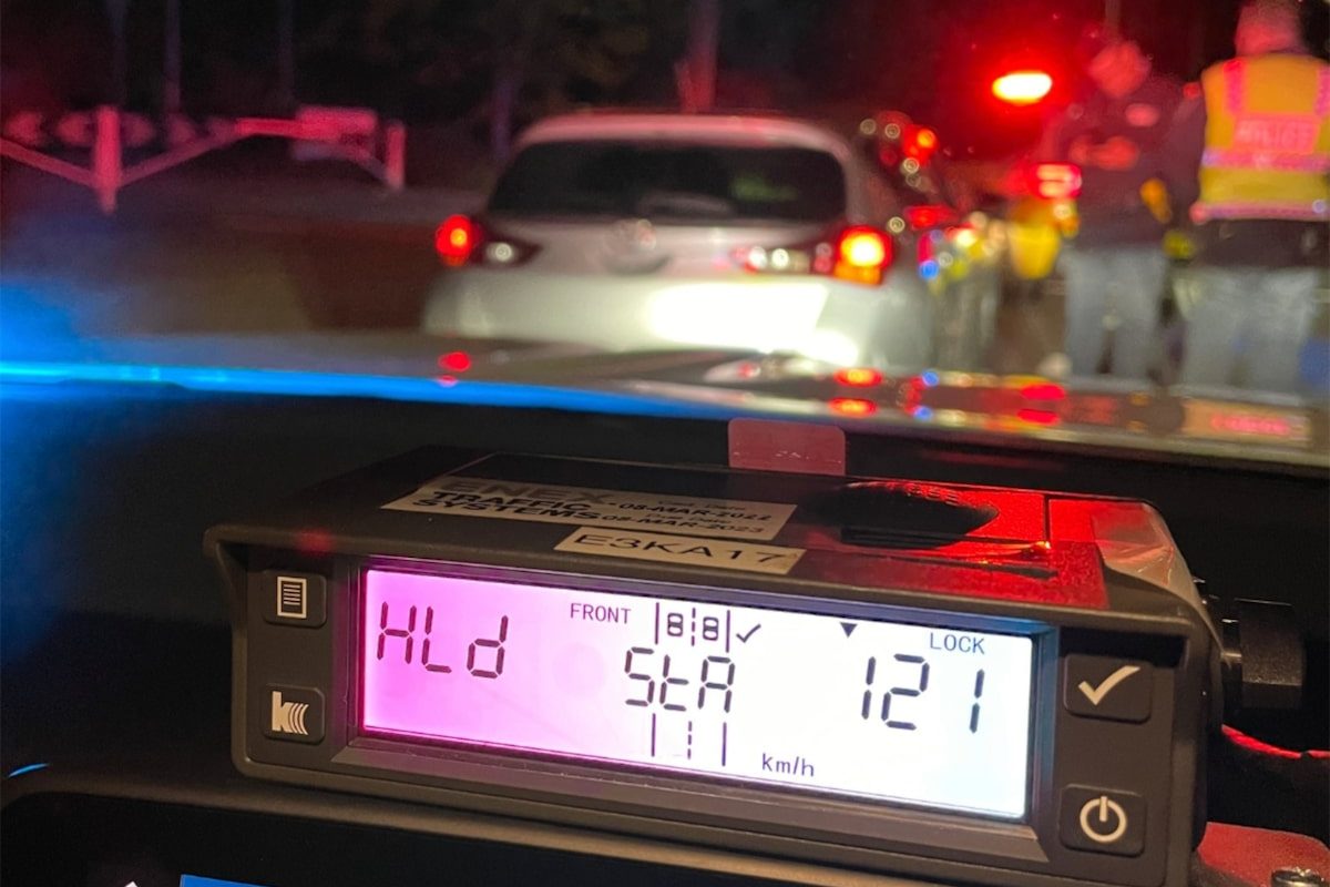 Teen P-plater caught at twice speed limit