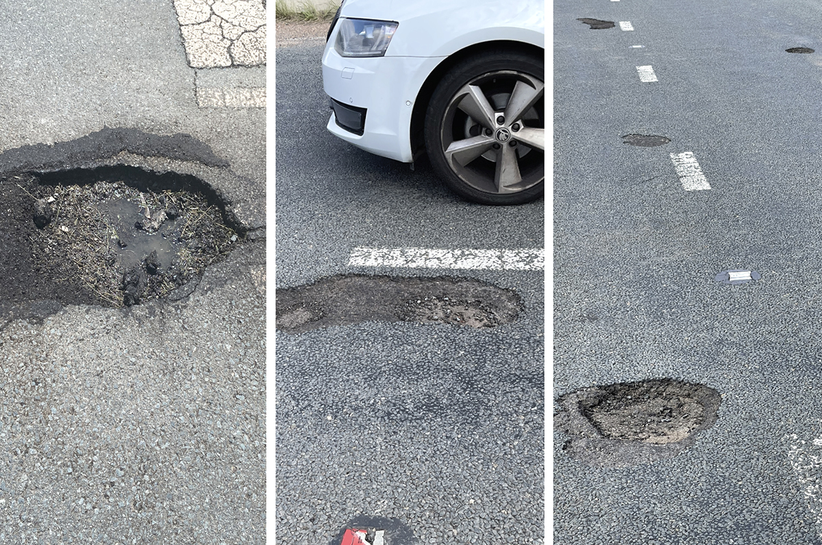 More money to fix battered roads