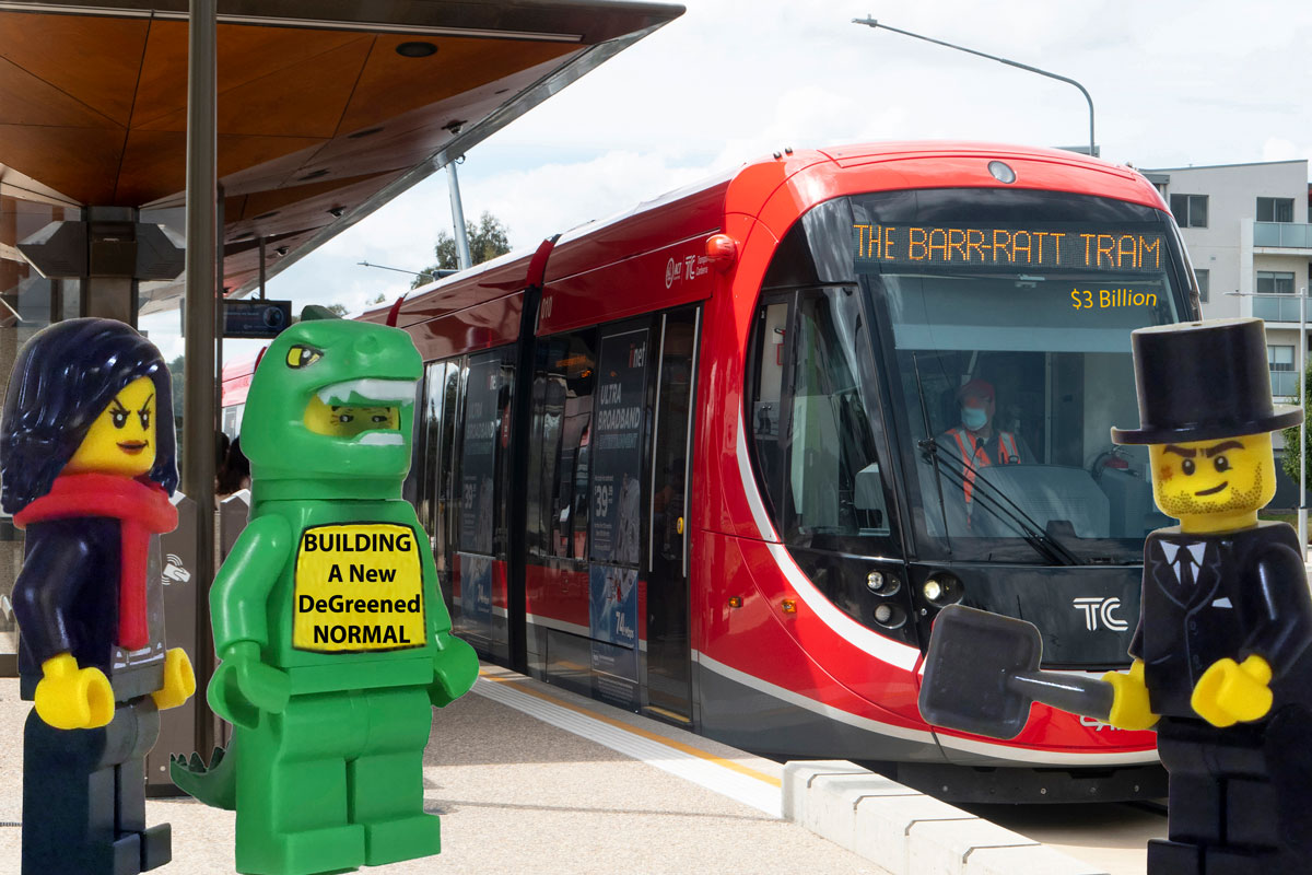 Will the Libs fall for the Greenslabor tram distraction?