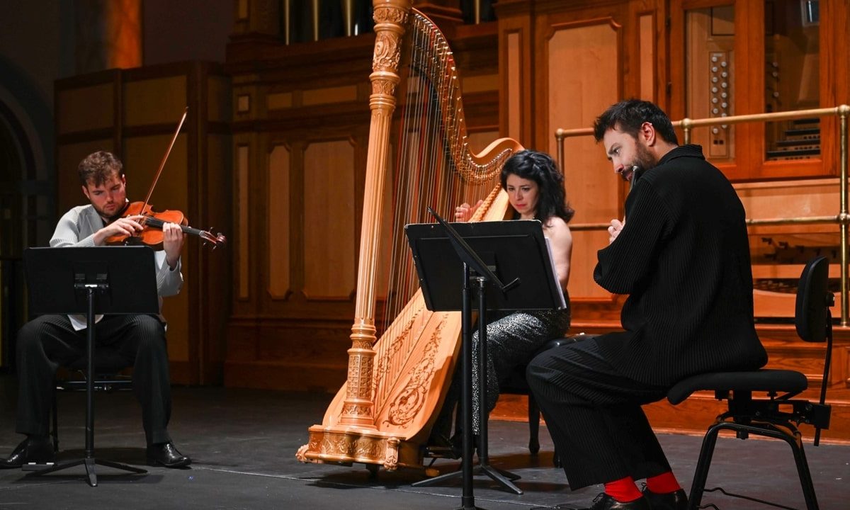 Trio performs a beautiful tapestry of sound