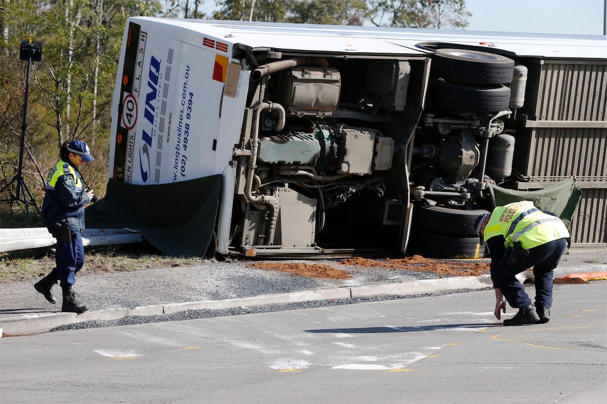 Ten Killed In NSW Hunter Bus Crash, Driver Arrested | Canberra CityNews