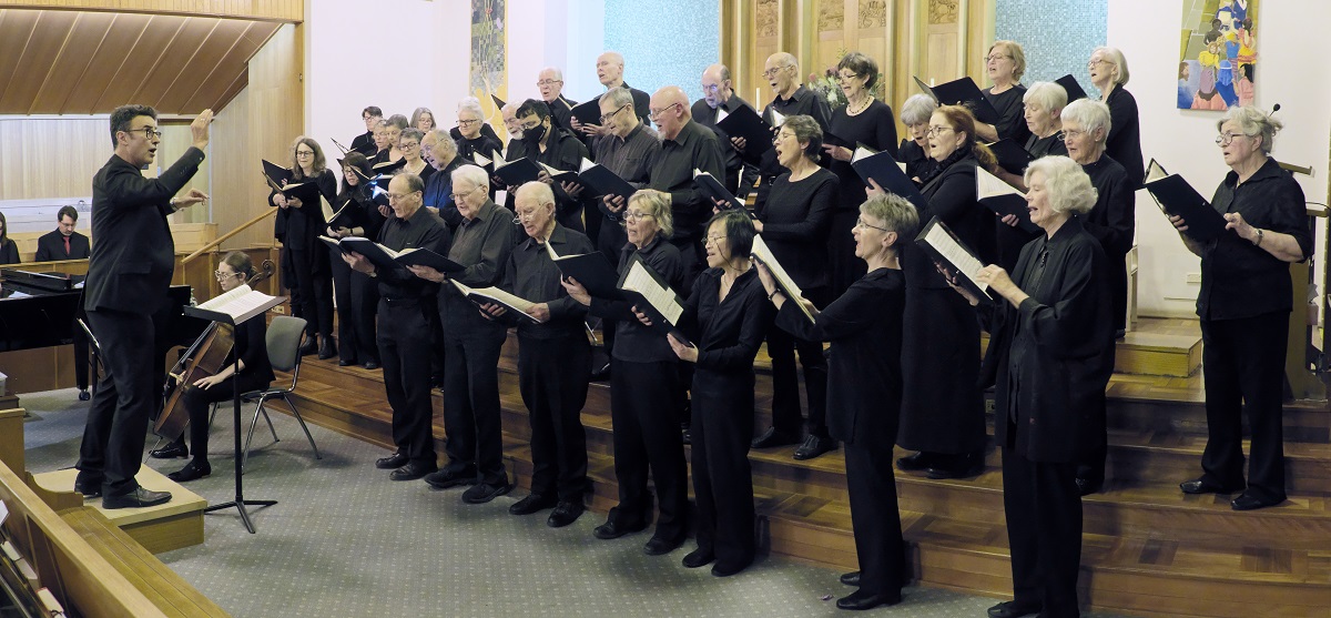 A sophisticated burst of choral music