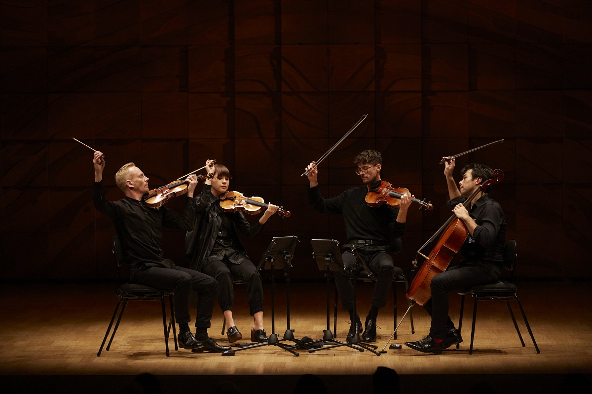 String quartet dazzles in concert
