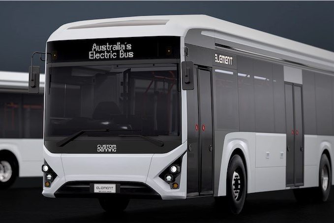 Four new electric buses for Belconnen