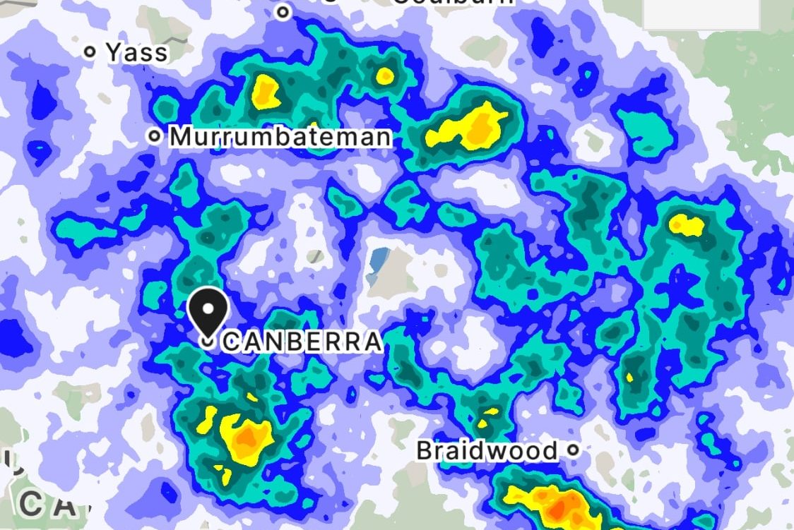 Severe storms may batter Canberra
