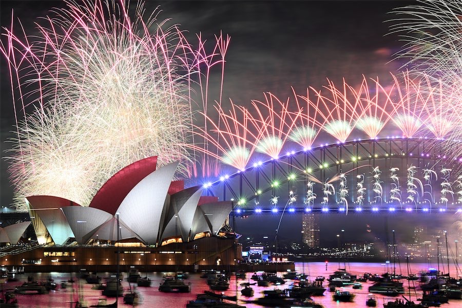 Aussies welcome 2024 in firework spectacular