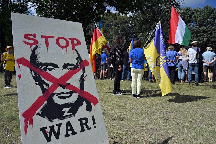 Rallies mark second anniversary of Ukraine invasion