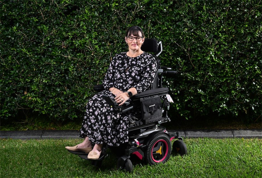 Emma flew with her wheelchair – it was a mistake