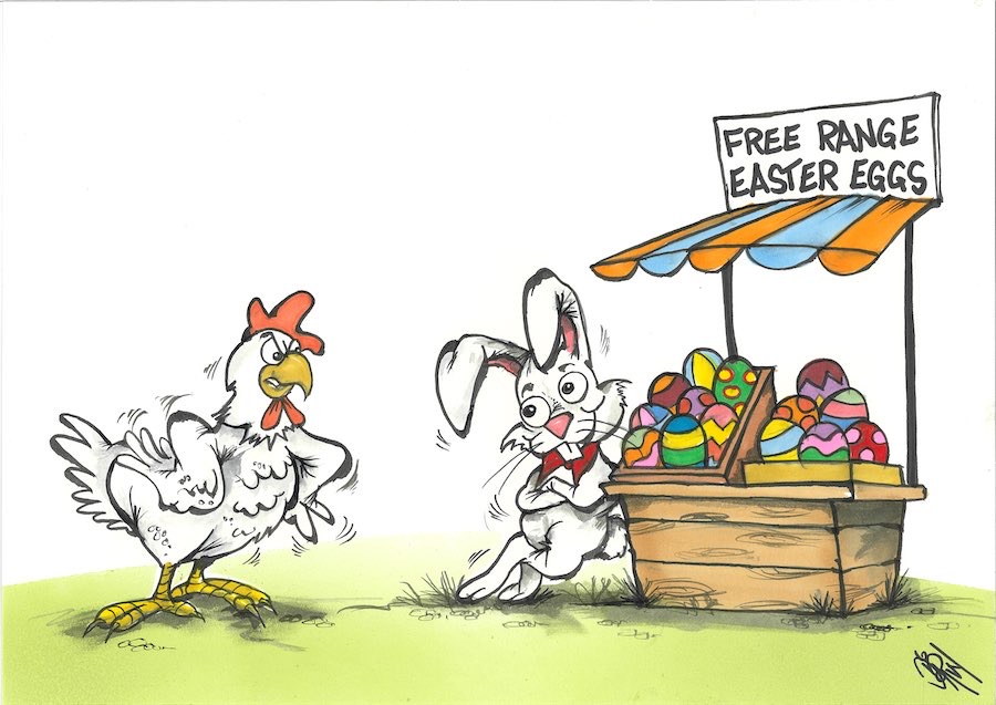 Cartoon / Easter Dose of Dorin