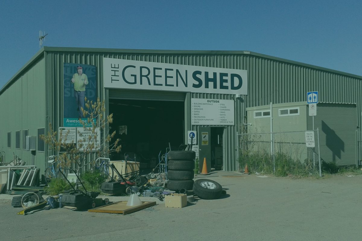 Green Shed dumped in tip recycling shock