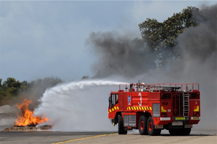 Airport disruption as firies strike over ‘extreme risk’