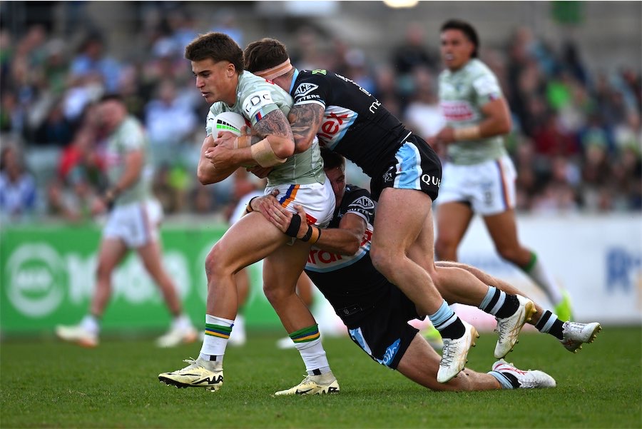 Raiders swing the axe after thrashing from Sharks
