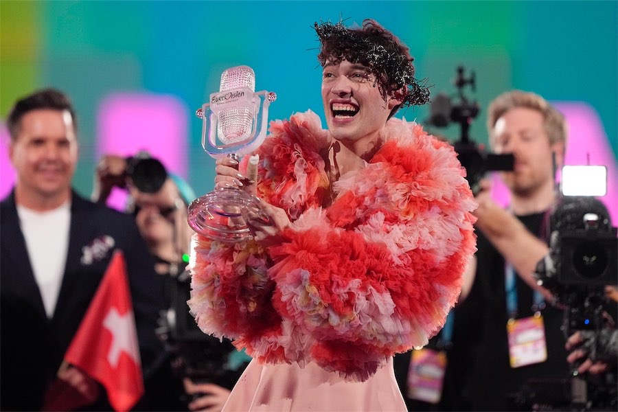Switzerland’s Nemo wins Eurovision