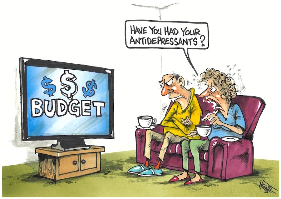 Cartoon / Dose of Budget Dorin