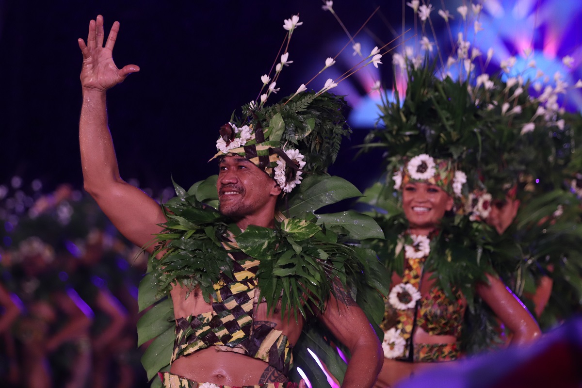 Soaring festival of song, dance and… rain