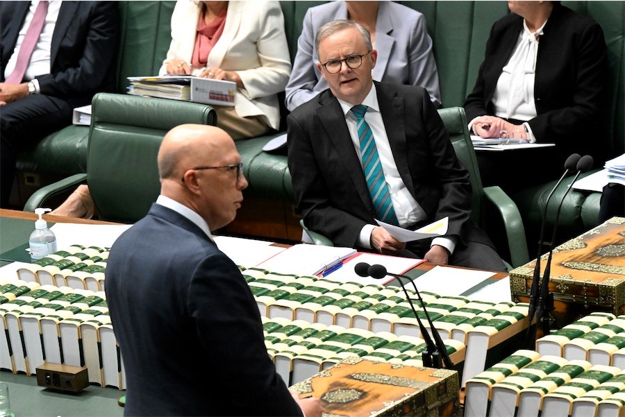 Equal weighting for PM, Dutton in eyes of voters