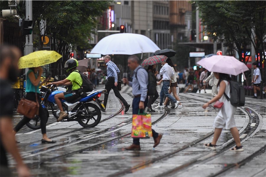 Motorists urged to stay home instead as storms build