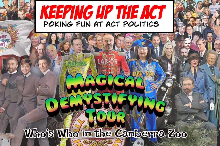 KEEPING UP THE ACT / The Magical Demystifying Tour