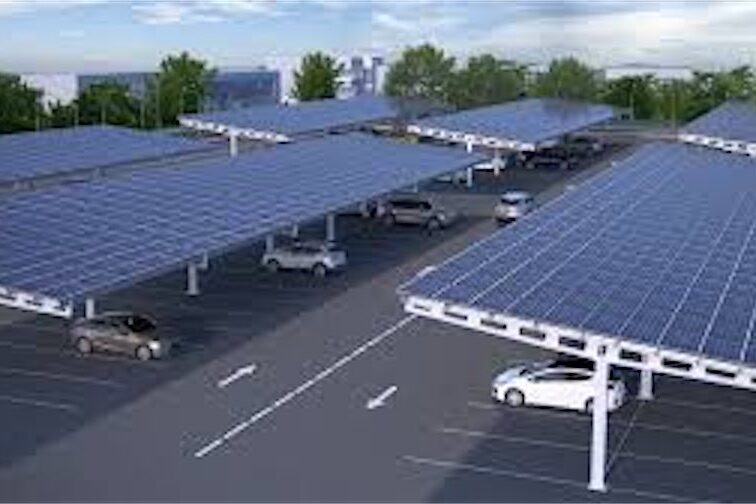 Solar car parks top Greens EV policy