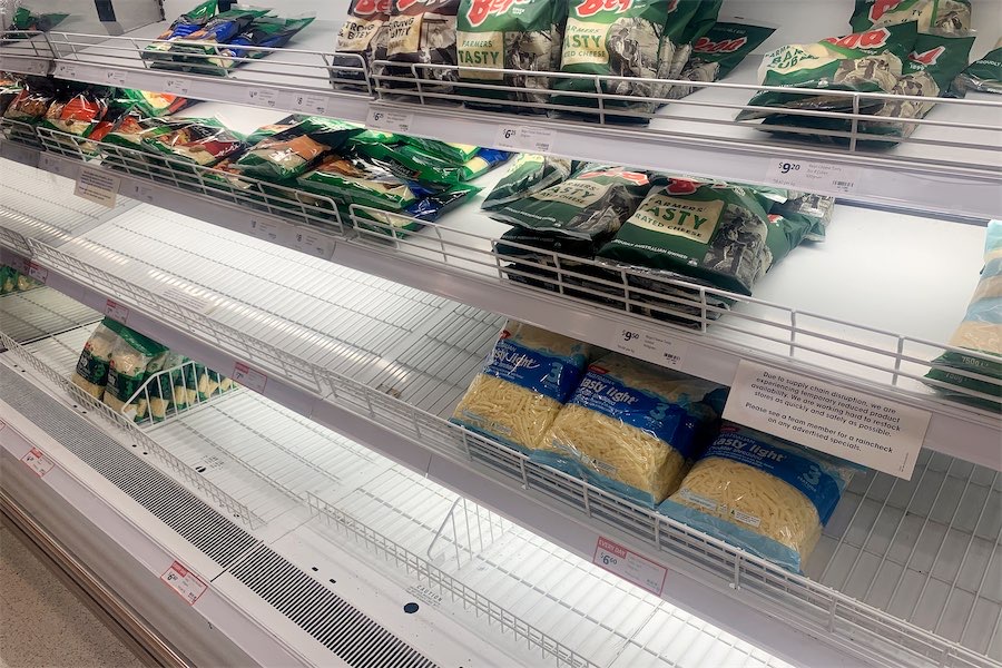 ‘Bare’ supermarket shelves as strike enters second week