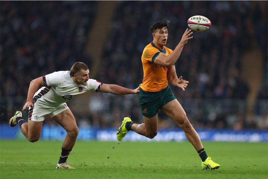 ‘So much fun’ for Suaalii as he’s hailed by Wallabies