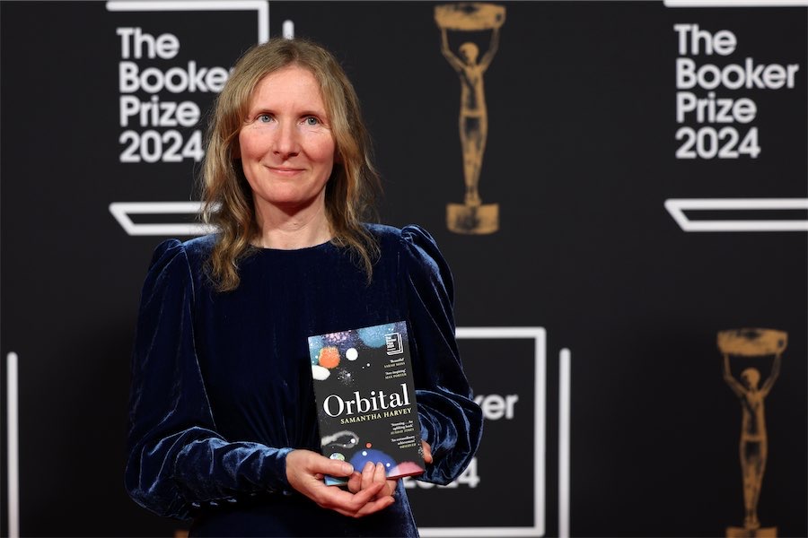 British writer Samantha Harvey wins the Booker Prize