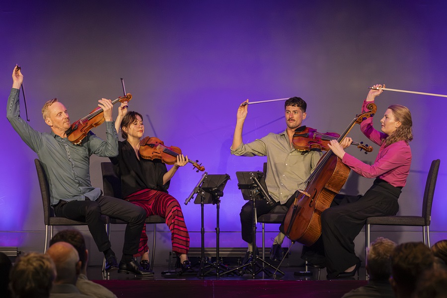 'Astonishing': quartet's flawless performance