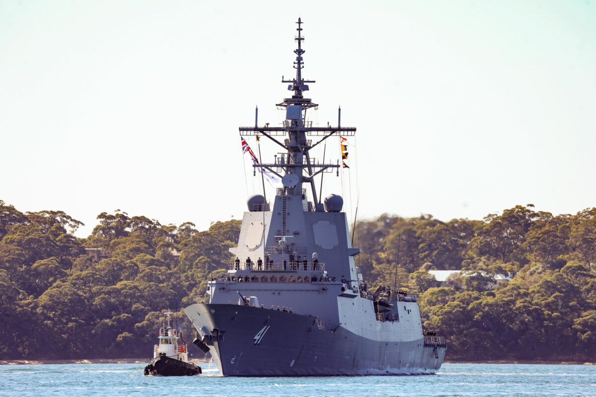 Australian destroyers to join UK show of force