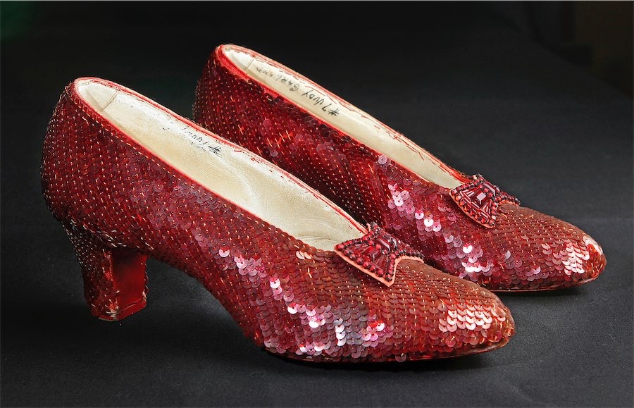 The Wizard of Oz ruby slippers sell for $US28 million