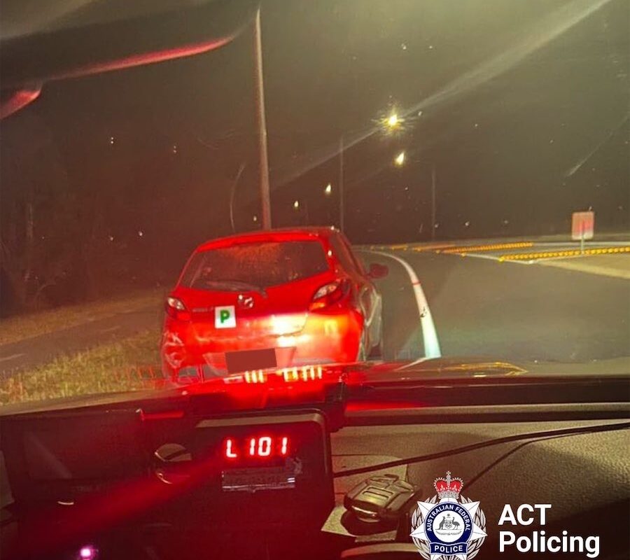 Drunk, suspended P-plater caught speeding in Amaroo