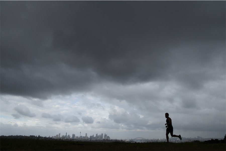 Heatwave temps plummet as winds and hail roll in