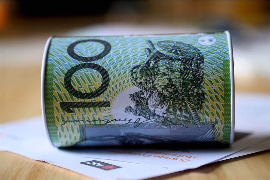 Aussie dollar nears lowest level since covid