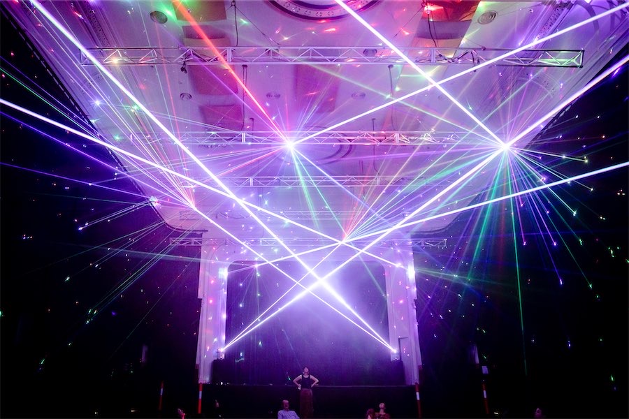 'Mind-bending' show of light and sound