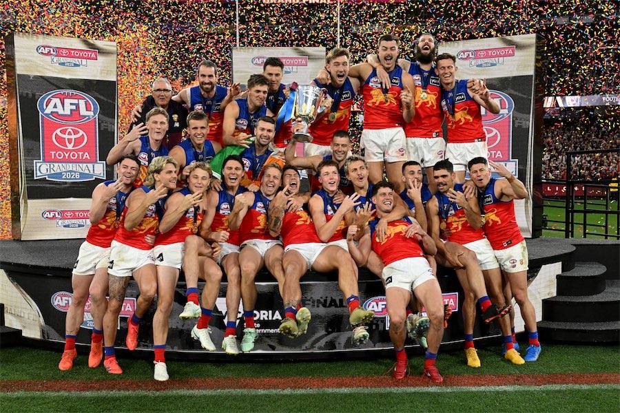 Lions use Wharfie Time as rallying call for three-peat