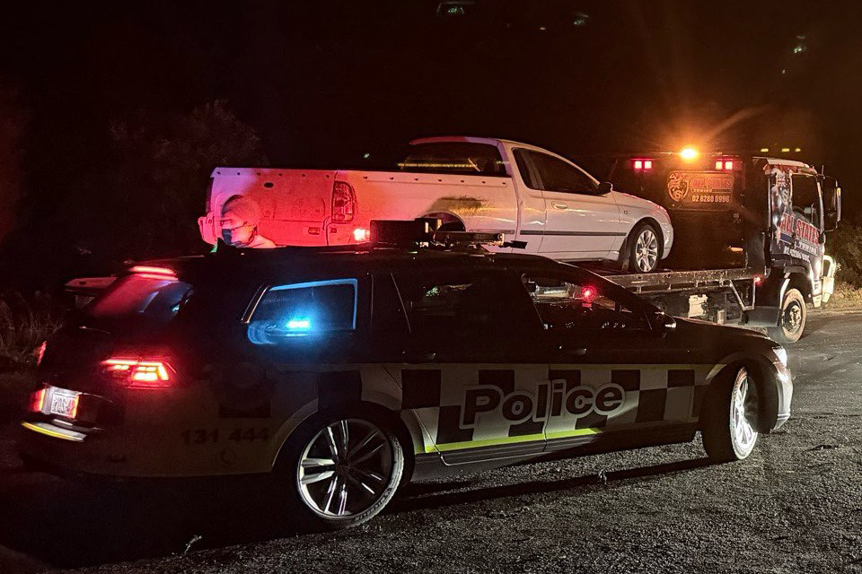 Police target hooning on Canberra’s rural roads