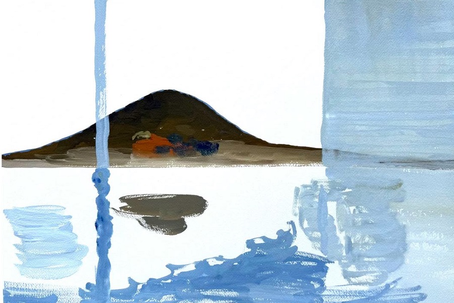 The minimalist world of Sayers as a painter
