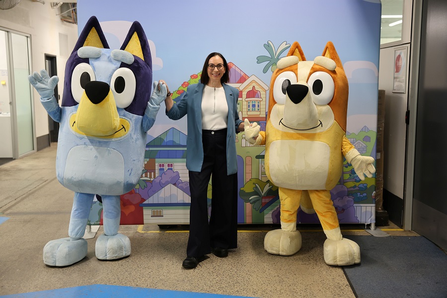 Rusty bats his way on to new Bluey coin