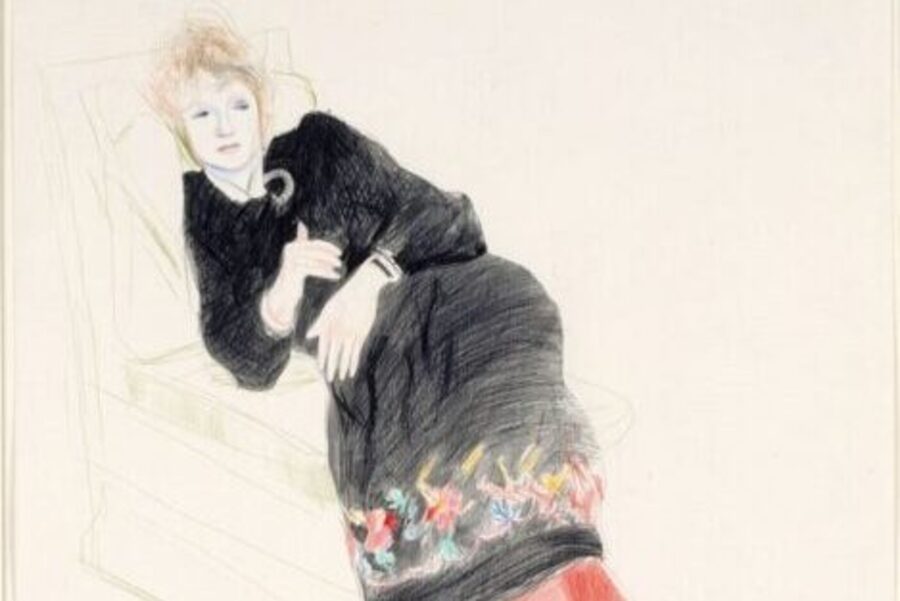 Hockney's portraits reveal the man behind the art